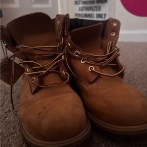Timberland Brown Lace-Up Boots